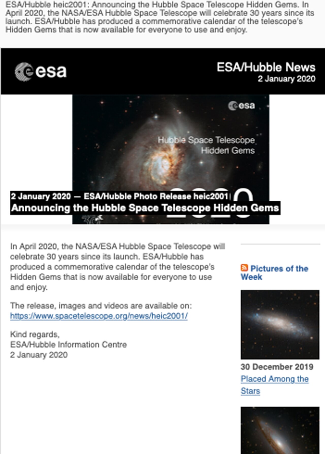ESA/Hubble