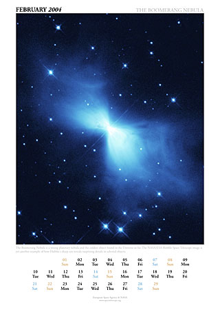 February 2004 - The Boomerang Nebula