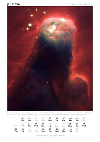 July 2004 - The Cone Nebula