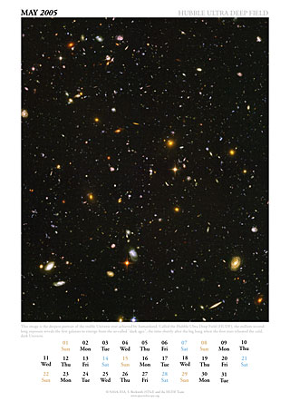 May 2005 - Hubble Ultra Deep Field