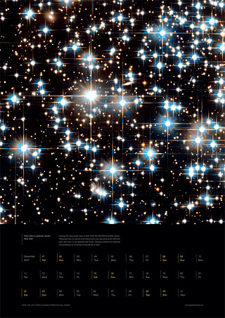 December 2007 - Faint stars in globular cluster NGC 6397