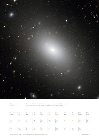 December 2009 - The gargantuan galaxy NGC 1132