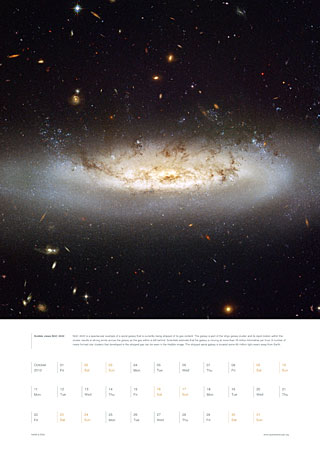 October 2010 - Hubble views NGC 4522
