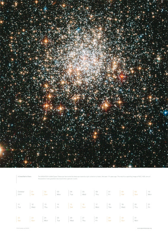 October 2011 – A Great Ball of Stars