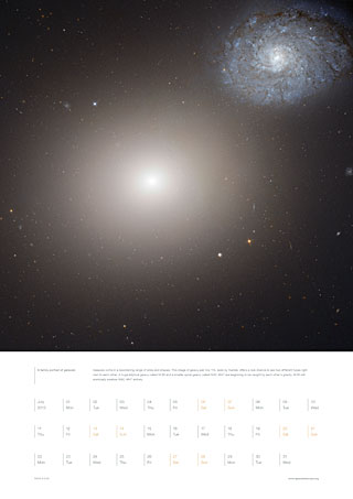 July 2013 - A family portrait of galaxies