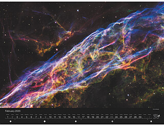 February - The Veil Nebula