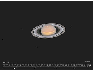 July - The Moons of Saturn