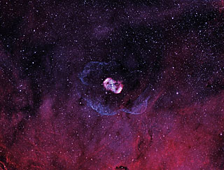 Bicolour image of the NGC 6164-5