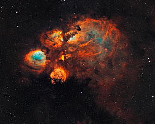 NGC 6334 - The Cat's Paw Nebula
