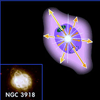 NGC 3918 illustration | ESA/Hubble