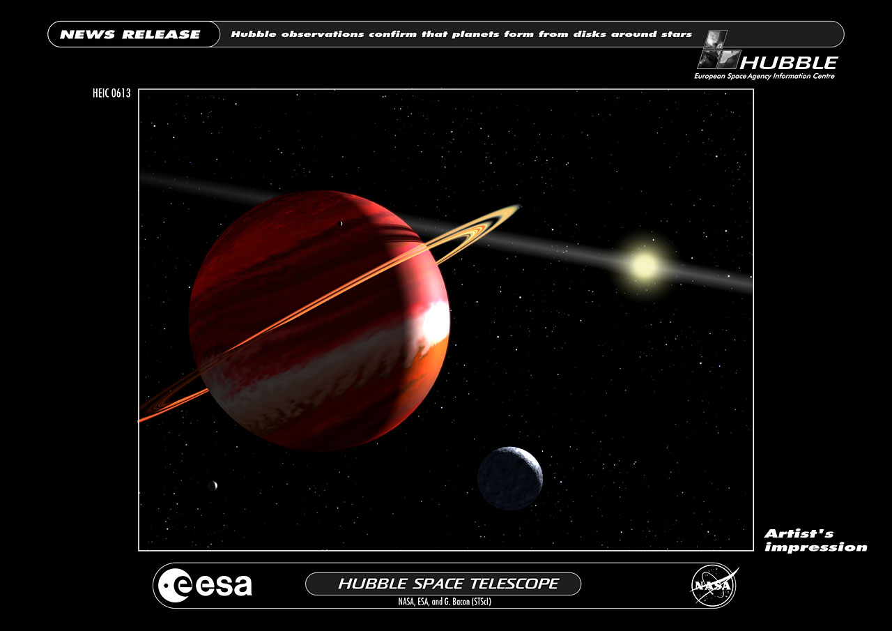 Eigendom dynamisch Onbevreesd Artist's concept of nearest extrasolar planet to our Solar System |  ESA/Hubble