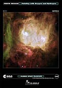 Nebula NGC 2080, nicknamed the 'Ghost Head Nebula'