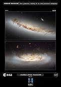 Ram pressure stripping galaxies NGC 4522 and NGC 4402