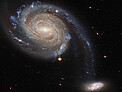Hubble Spies a Pair of Squabbling Galaxies