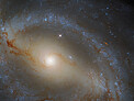 Hubble Spies a Serpentine Spiral Galaxy
