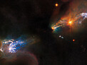 Multiwavelength View of a Turbulent Stellar Nursery