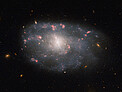 Hubble spies a meandering spiral