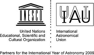 UNESCO/IAU logo for IYA2009 correspondance