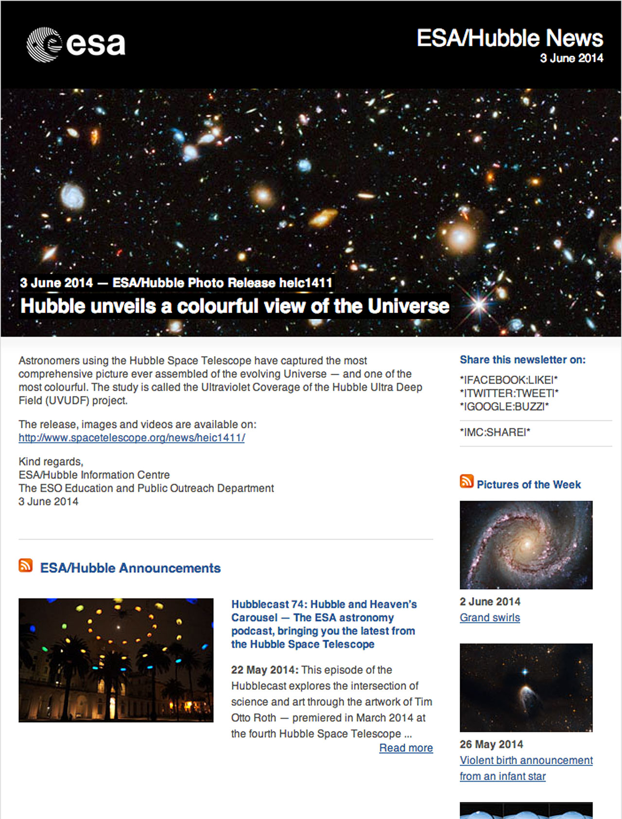 Esa Hubble ESA/Hubble