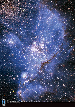 Postcard03: Star-forming Nebula - NGC 346