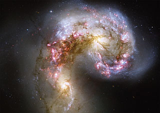 Postcard15: The Antennae galaxies