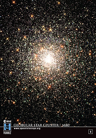 Sticker 6: Globular Star Cluster - M80 (SOLD OUT)