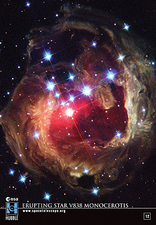 Sticker 12: Erupting Star V838 Monocerotis (SOLD OUT)