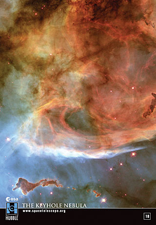 Sticker 18: The Keyhole Nebula (SOLD OUT)