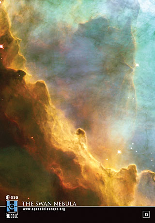 Sticker 19: The Swan Nebula (SOLD OUT)