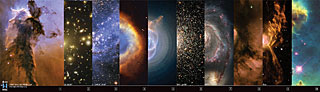 Set of 10 Hubble stickers (1-10) (SOLD OUT)
