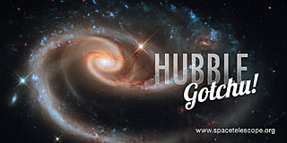 Sticker: Hubble gotchu!