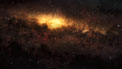 Artist's impression of the inner Milky Way