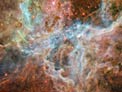 Zooming on the Tarantula Nebula