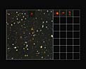 Extracting close-ups of 28 young distant galaxies