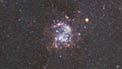 Zooming on a star-forming region in NGC 1672