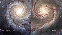 Comparison between M74 and M51