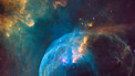 Pan across the Bubble Nebula
