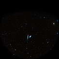 Fulldome view of NGC 4298 and NGC 4302