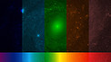 The different colours of NGC 3344