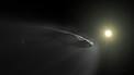 Animation of `Oumuamua outgassing