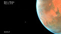 Time-lapse video of Phobos in orbit around Mars (annotated and smoothed)