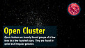 Word Bank: Open Cluster