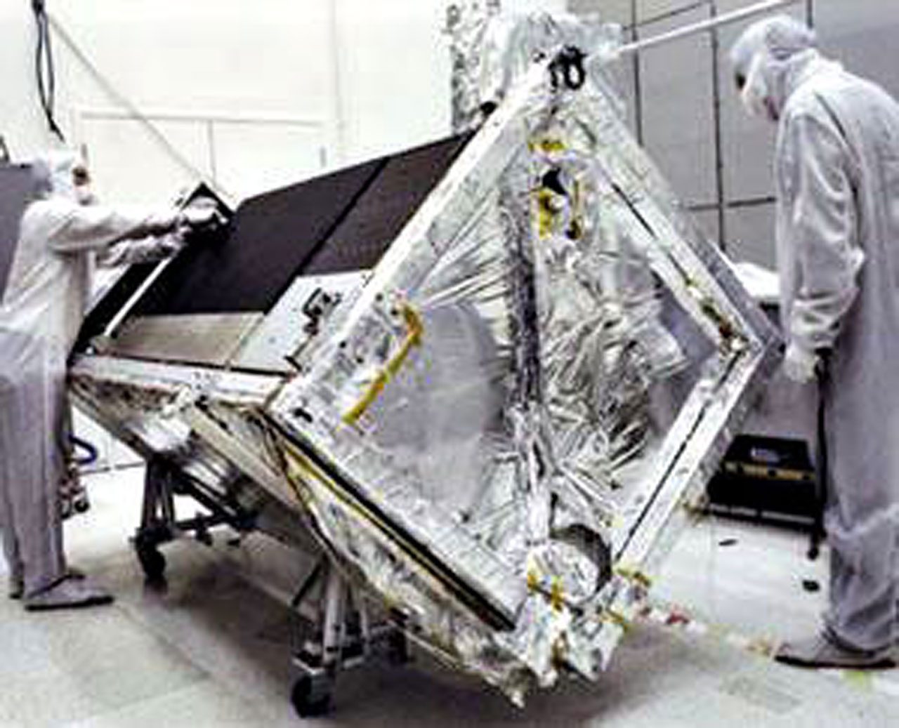GHRS being prepared for launch at Ball Aerospace & Technologies Corp.