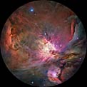 The Orion Nebula in fulldome